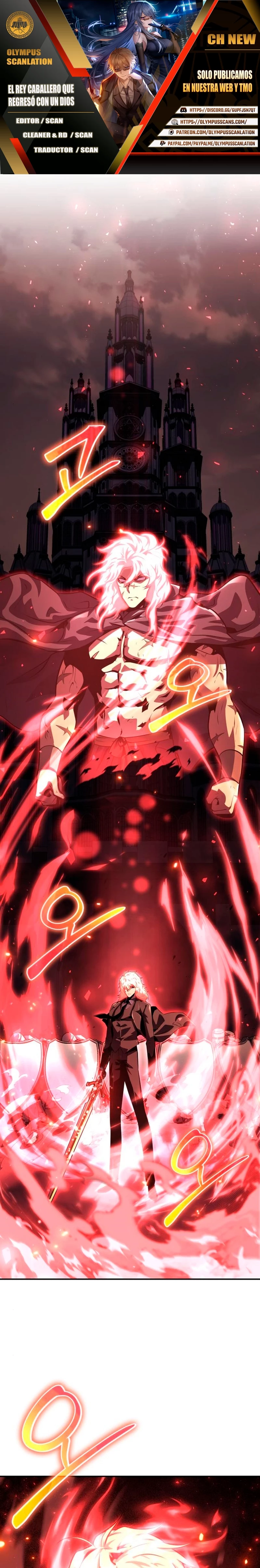 El rey caballero que regresó con un dios capítulo 34 página 1