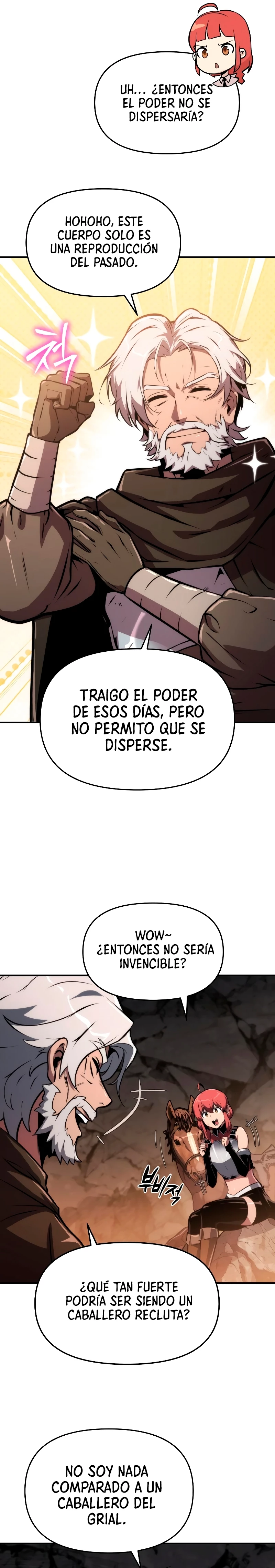El rey caballero que regresó con un dios capítulo 64 página 27