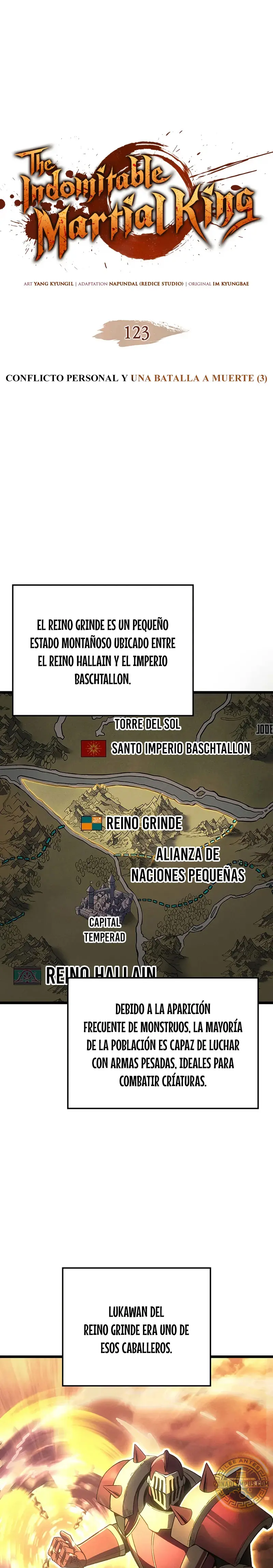El Indomable Rey Marcial capítulo 123 página 2