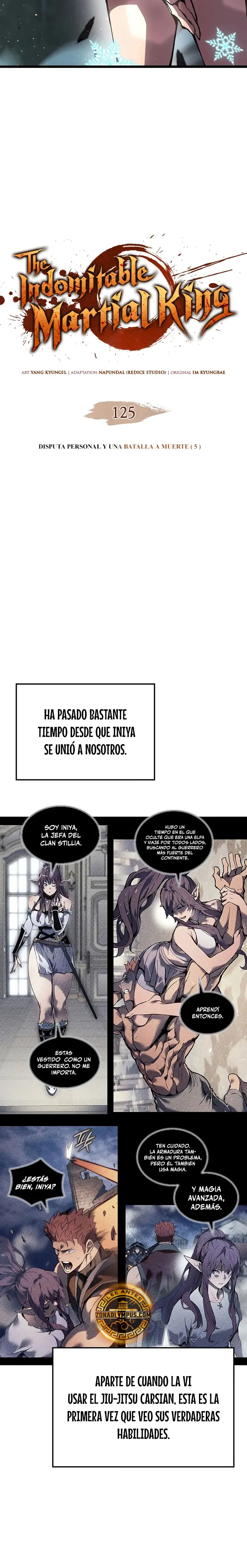 El Indomable Rey Marcial capítulo 125 página 2
