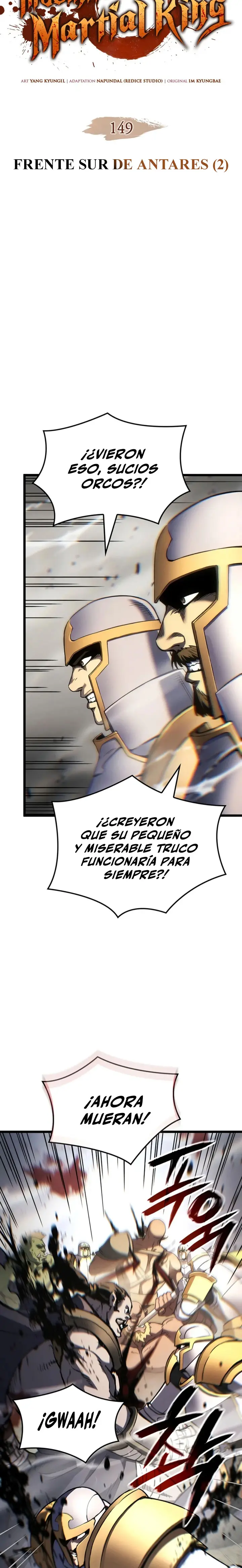El Indomable Rey Marcial capítulo 149 página 3