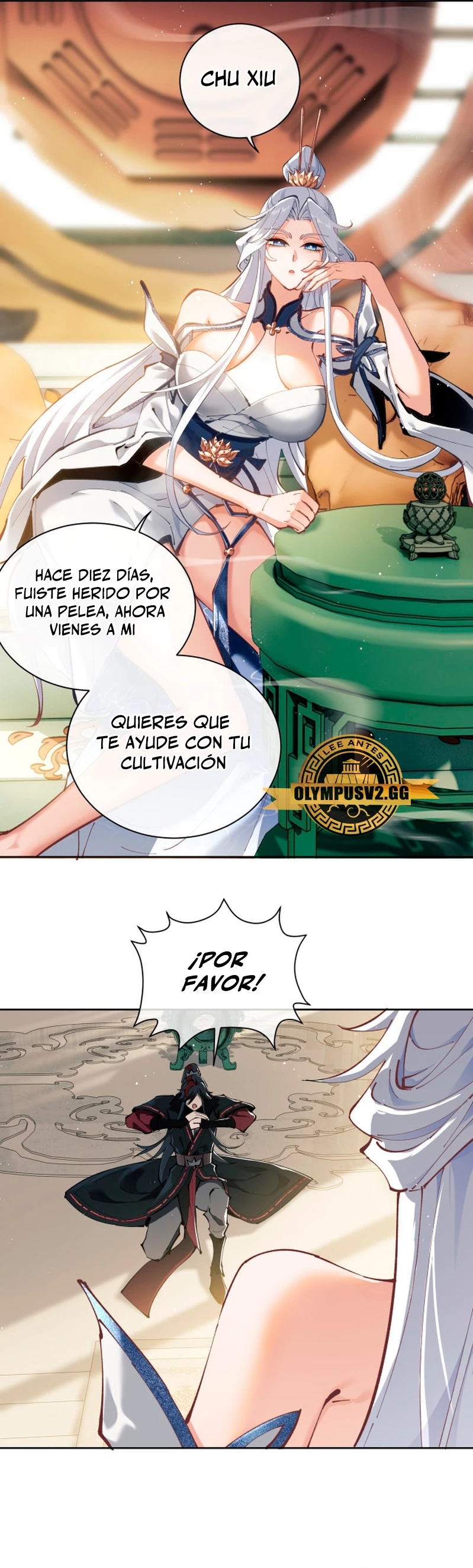 Maestra, este Discípulo Villano no puede ser el Hijo Sagrado capítulo 1 página 44