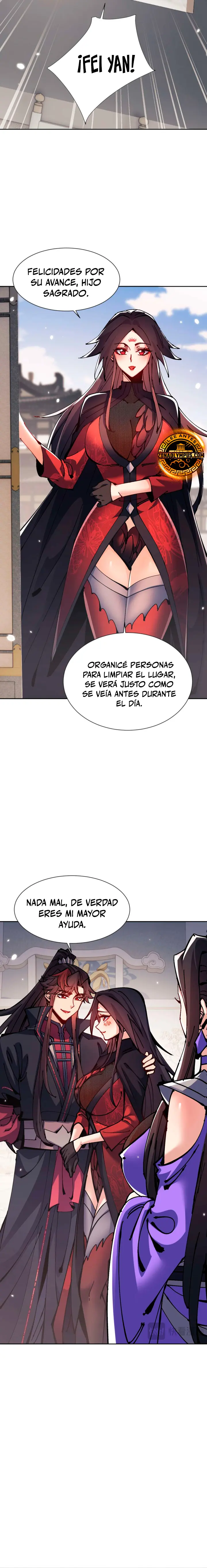 Maestra, este Discípulo Villano no puede ser el Hijo Sagrado capítulo 113 página 16