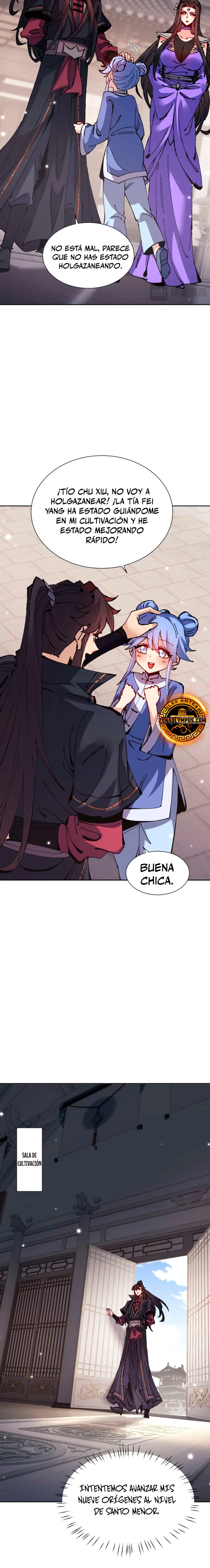 Maestra, este Discípulo Villano no puede ser el Hijo Sagrado capítulo 113 página 9