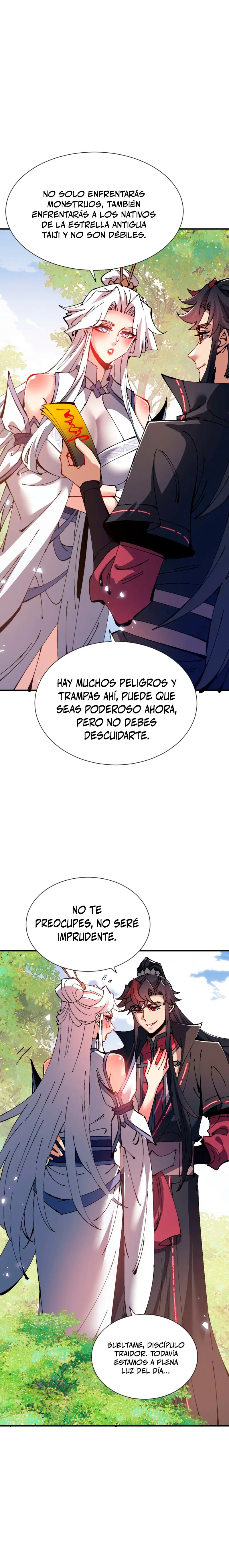 Maestra, este Discípulo Villano no puede ser el Hijo Sagrado capítulo 115 página 14