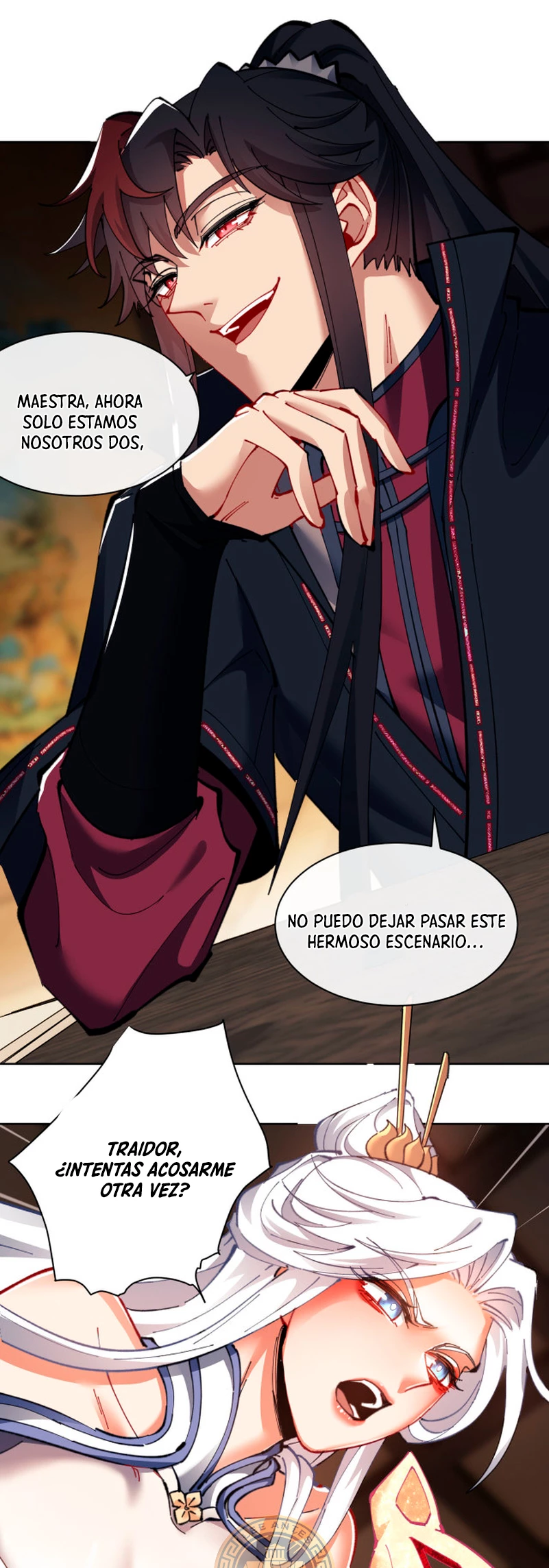 Maestra, este Discípulo Villano no puede ser el Hijo Sagrado capítulo 12 página 20