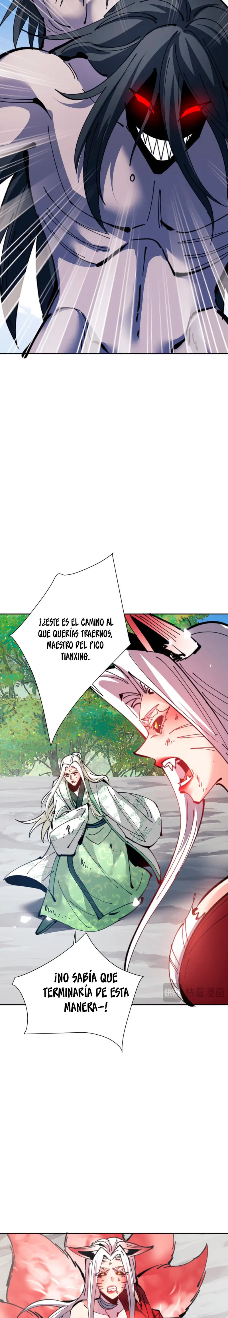 Maestra, este Discípulo Villano no puede ser el Hijo Sagrado capítulo 121 página 20