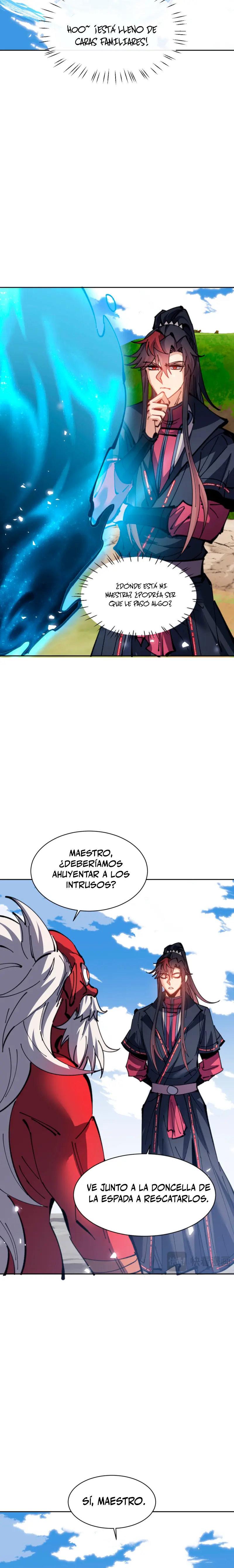 Maestra, este Discípulo Villano no puede ser el Hijo Sagrado capítulo 121 página 9