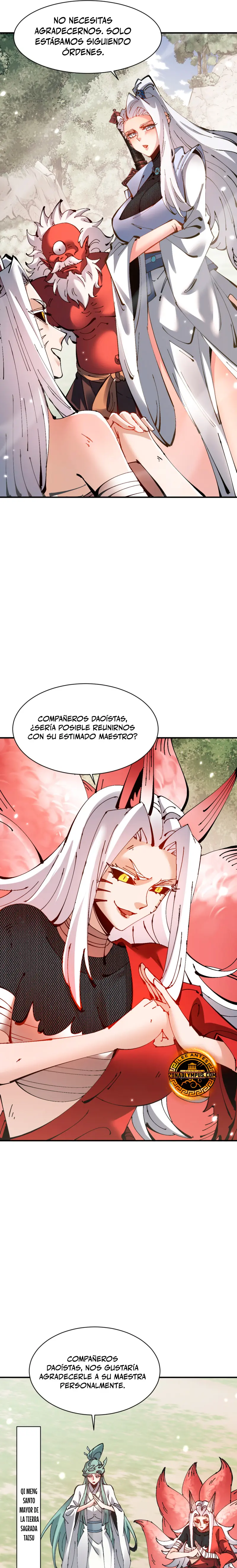 Maestra, este Discípulo Villano no puede ser el Hijo Sagrado capítulo 122 página 8