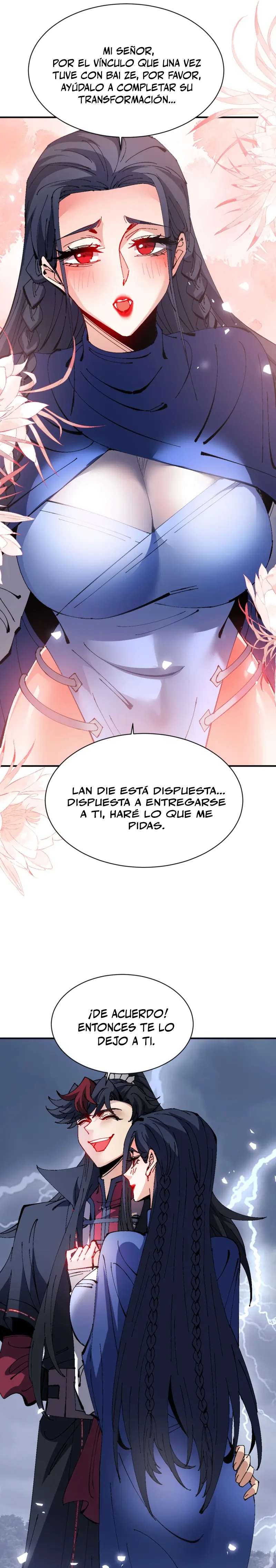 Maestra, este Discípulo Villano no puede ser el Hijo Sagrado capítulo 136 página 17