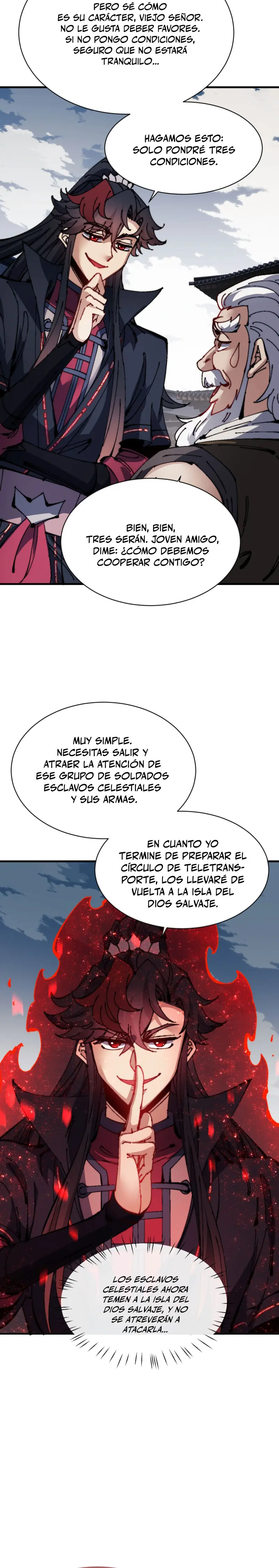 Maestra, este Discípulo Villano no puede ser el Hijo Sagrado capítulo 140 página 7