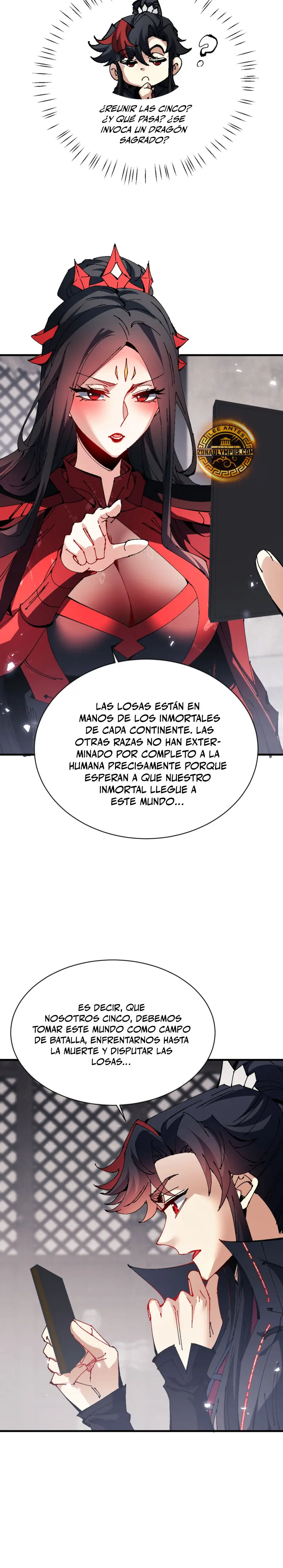 Maestra, este Discípulo Villano no puede ser el Hijo Sagrado capítulo 143 página 22