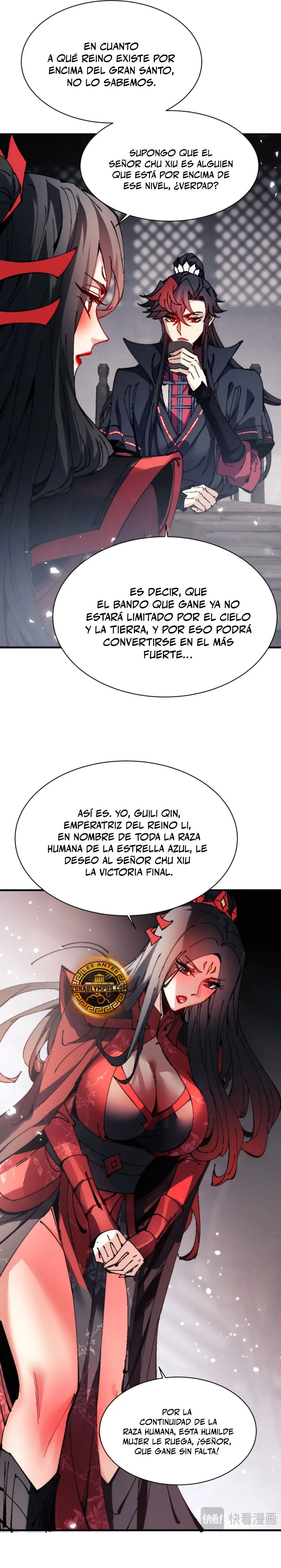 Maestra, este Discípulo Villano no puede ser el Hijo Sagrado capítulo 143 página 24