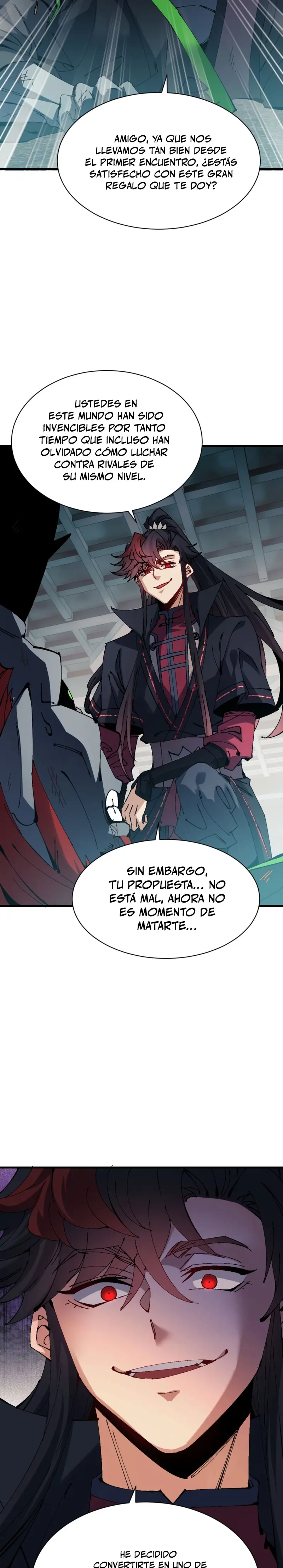Maestra, este Discípulo Villano no puede ser el Hijo Sagrado capítulo 144 página 17