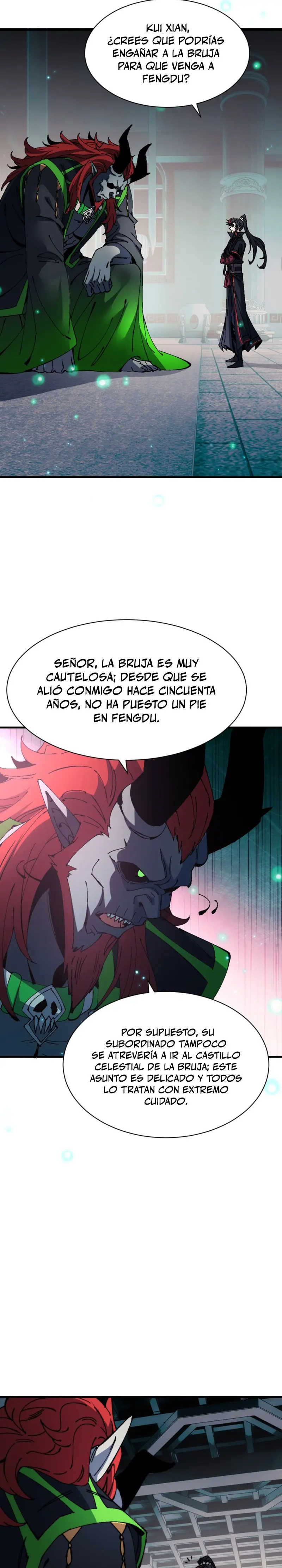 Maestra, este Discípulo Villano no puede ser el Hijo Sagrado capítulo 144 página 21