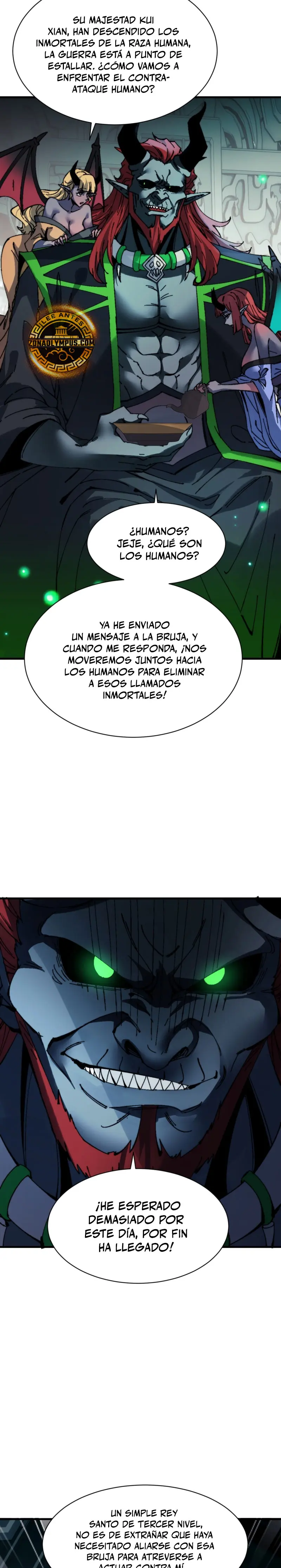 Maestra, este Discípulo Villano no puede ser el Hijo Sagrado capítulo 144 página 4