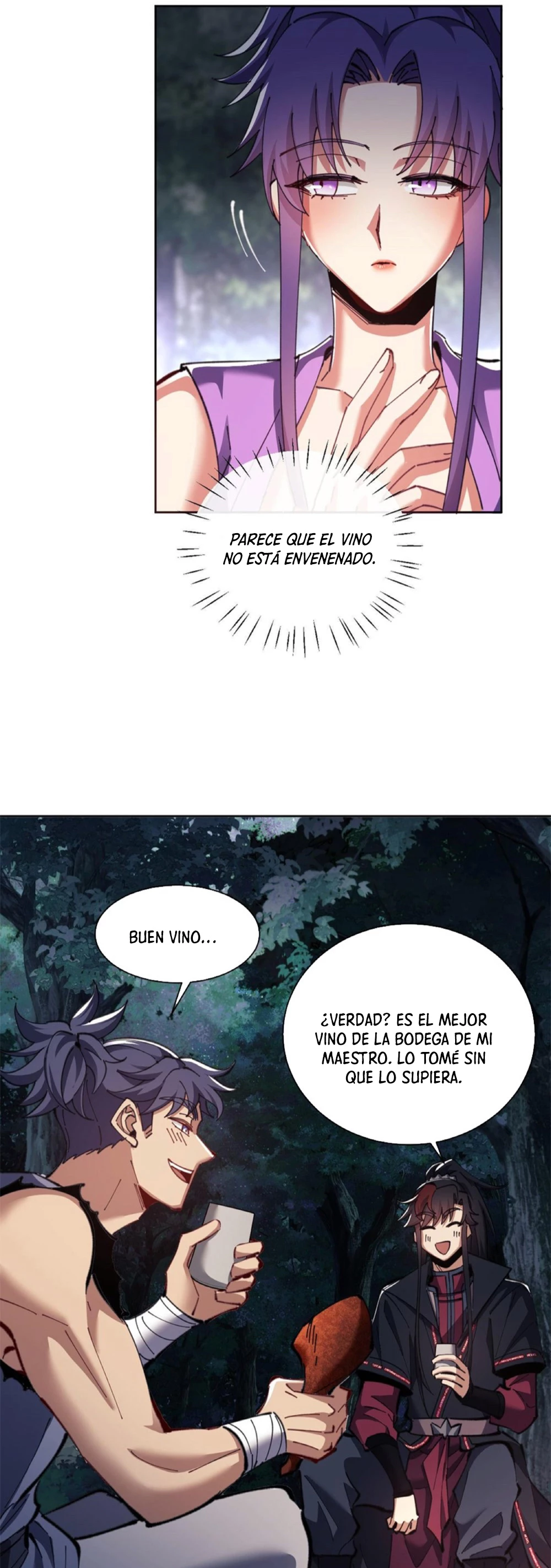 Maestra, este Discípulo Villano no puede ser el Hijo Sagrado capítulo 16 página 35