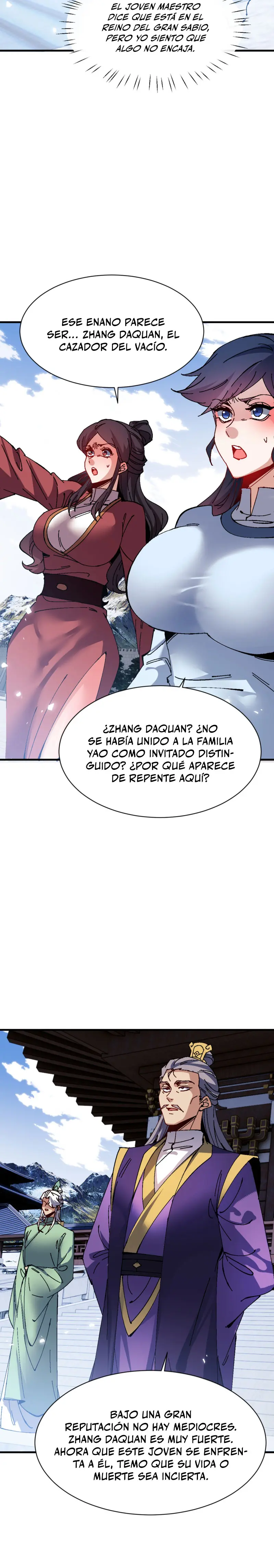 Maestra, este Discípulo Villano no puede ser el Hijo Sagrado capítulo 165 página 18