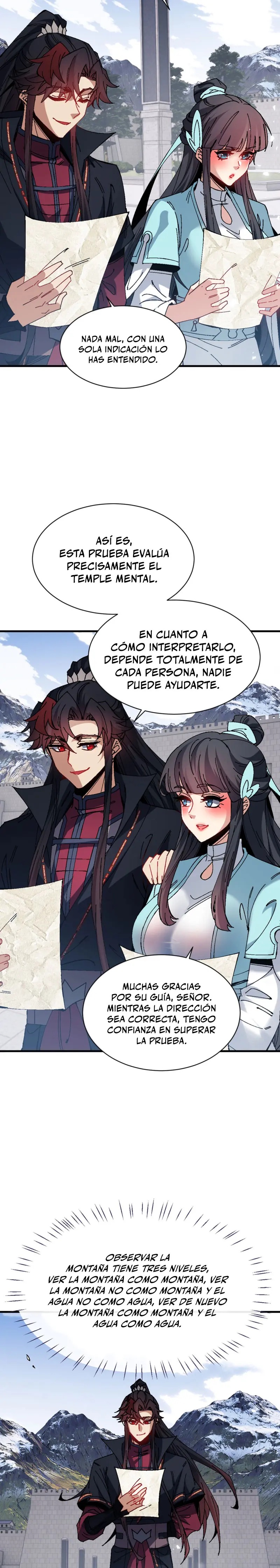 Maestra, este Discípulo Villano no puede ser el Hijo Sagrado capítulo 165 página 3