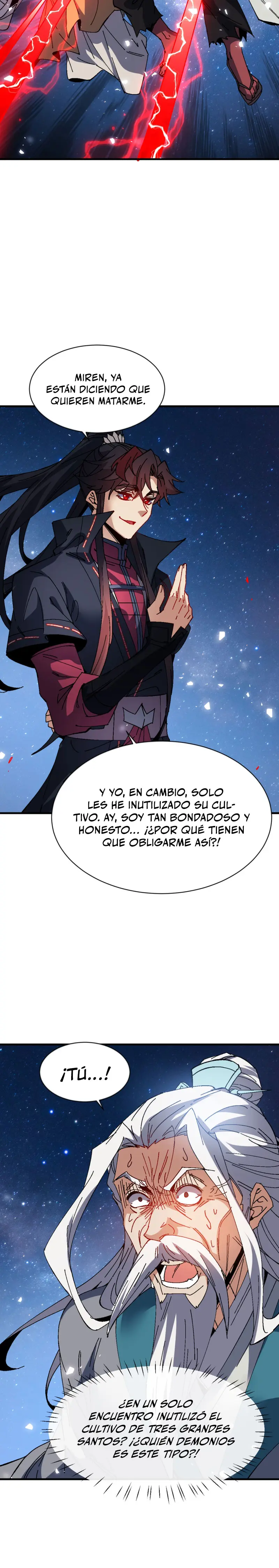 Maestra, este Discípulo Villano no puede ser el Hijo Sagrado capítulo 168 página 15