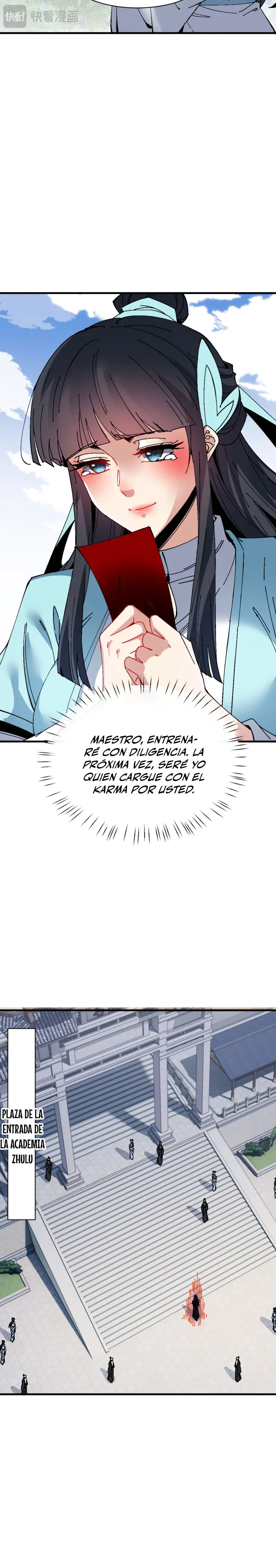 Maestra, este Discípulo Villano no puede ser el Hijo Sagrado capítulo 168 página 7