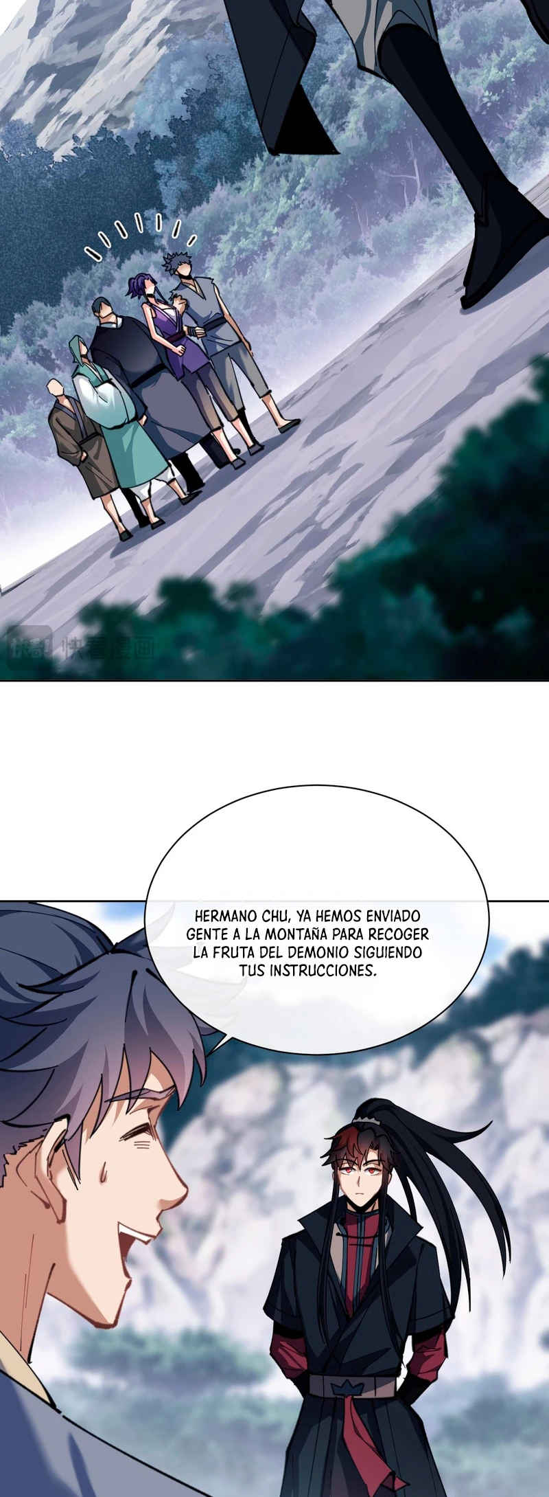 Maestra, este Discípulo Villano no puede ser el Hijo Sagrado capítulo 17 página 30
