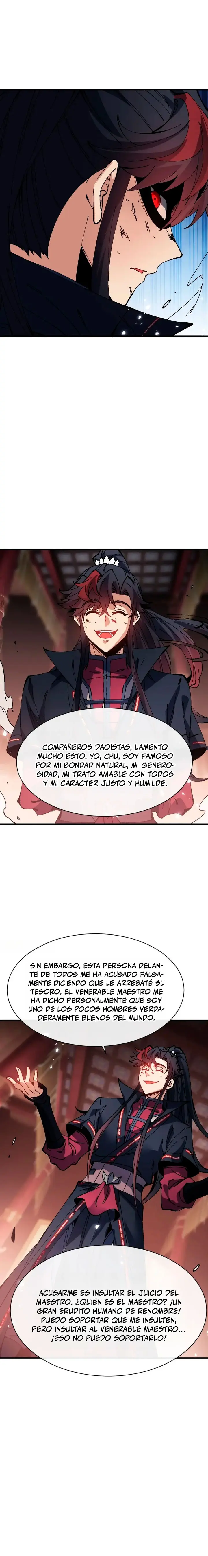 Maestra, este Discípulo Villano no puede ser el Hijo Sagrado capítulo 180 página 3