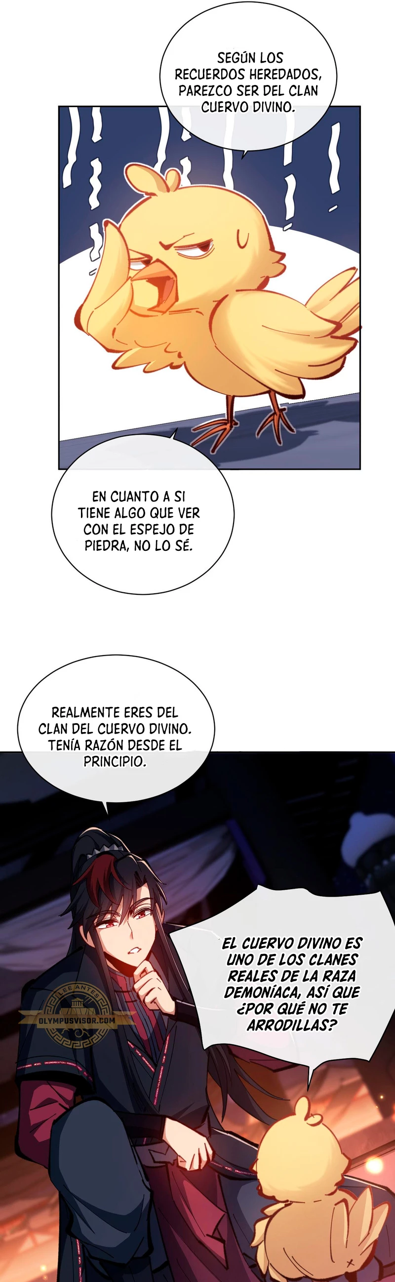 Maestra, este Discípulo Villano no puede ser el Hijo Sagrado capítulo 21 página 46
