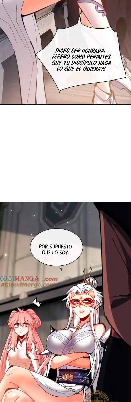 Maestra, este Discípulo Villano no puede ser el Hijo Sagrado capítulo 27 página 38