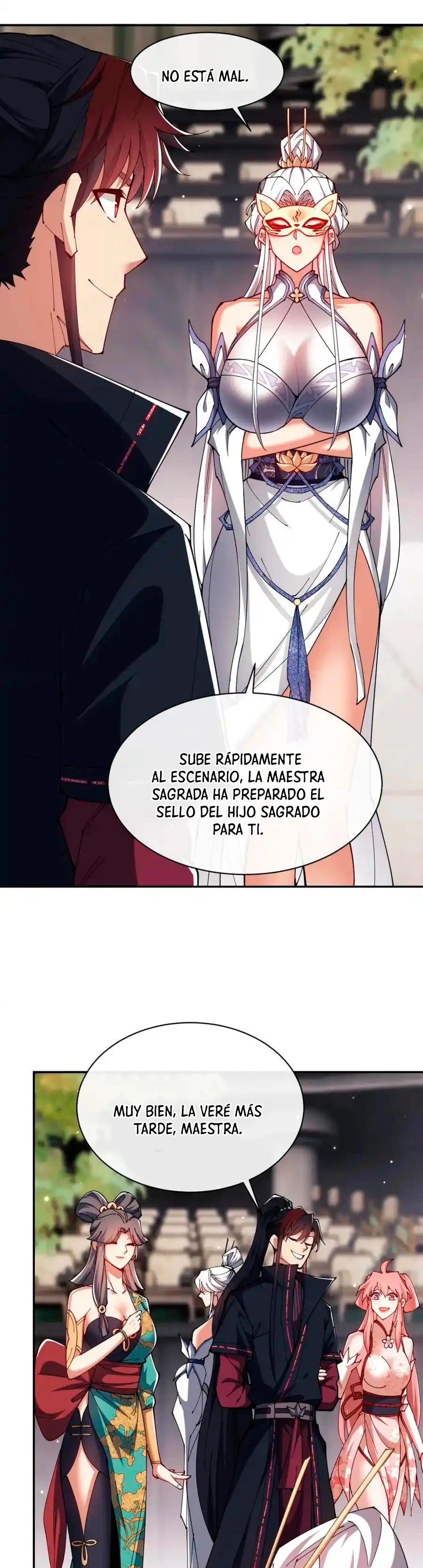 Maestra, este Discípulo Villano no puede ser el Hijo Sagrado capítulo 29 página 27