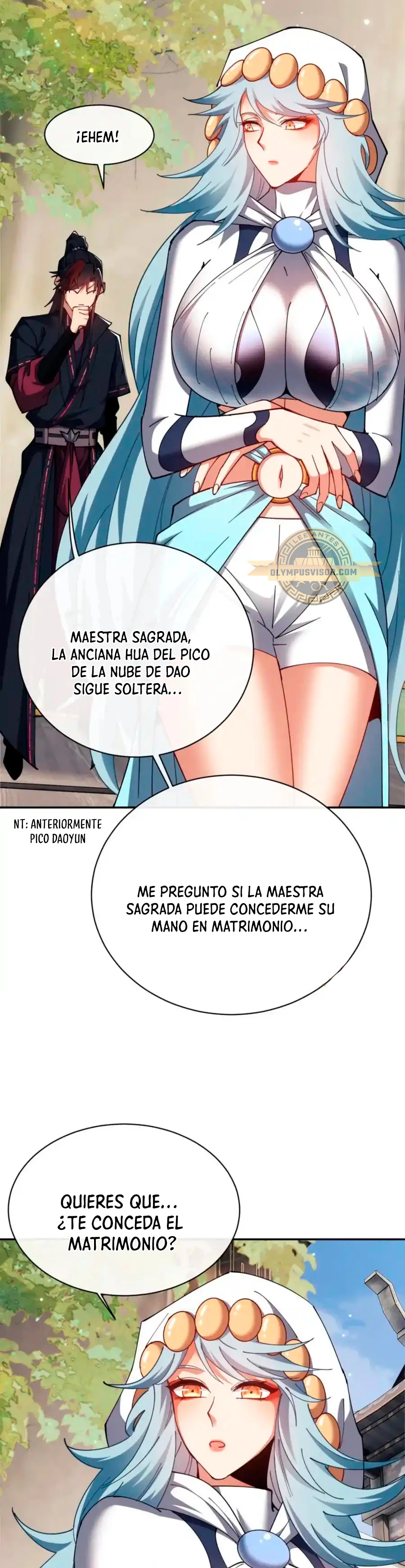 Maestra, este Discípulo Villano no puede ser el Hijo Sagrado capítulo 29 página 38