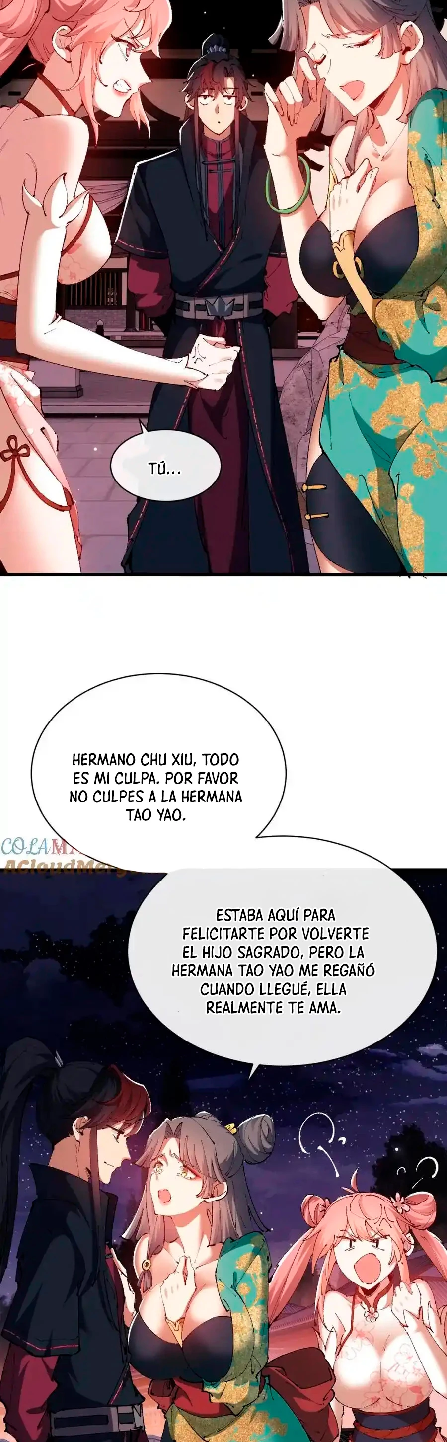 Maestra, este Discípulo Villano no puede ser el Hijo Sagrado capítulo 30 página 18