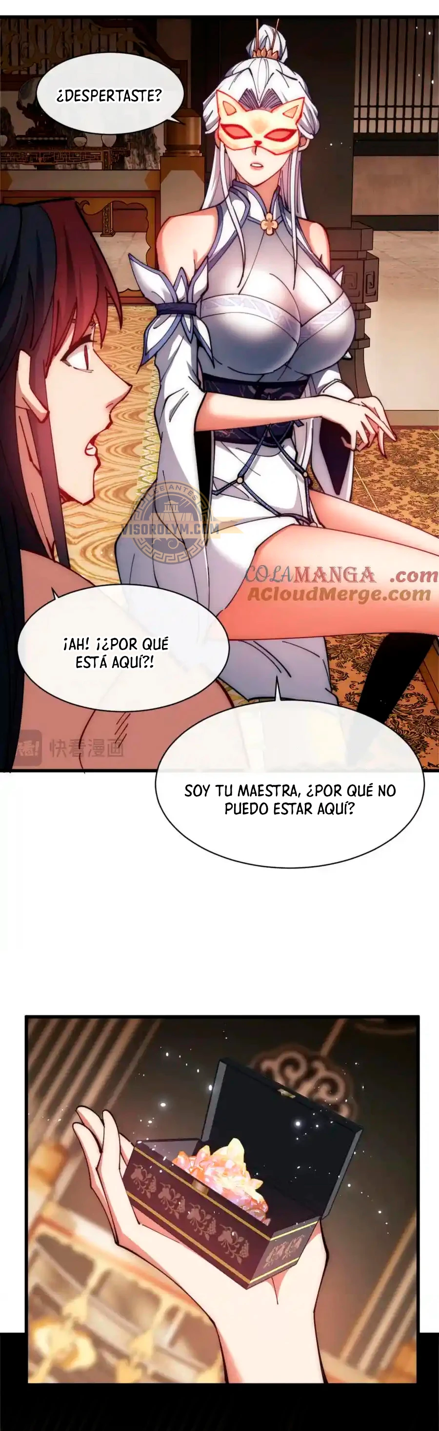 Maestra, este Discípulo Villano no puede ser el Hijo Sagrado capítulo 32 página 44