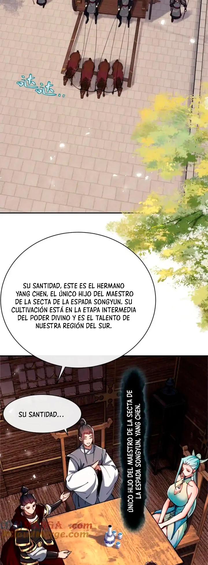 Maestra, este Discípulo Villano no puede ser el Hijo Sagrado capítulo 36 página 3