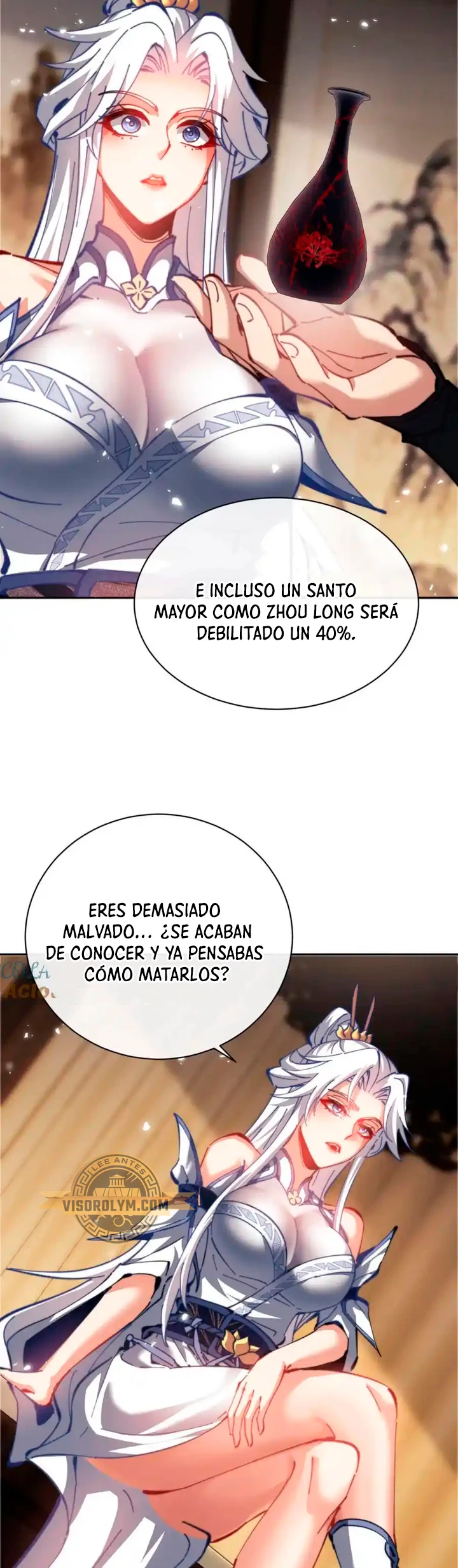 Maestra, este Discípulo Villano no puede ser el Hijo Sagrado capítulo 37 página 34