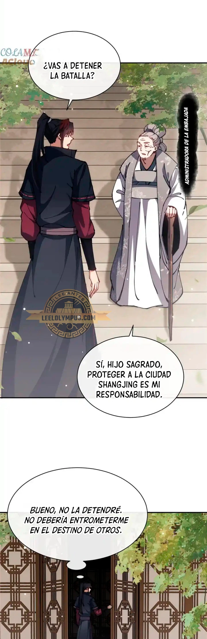Maestra, este Discípulo Villano no puede ser el Hijo Sagrado capítulo 39 página 22