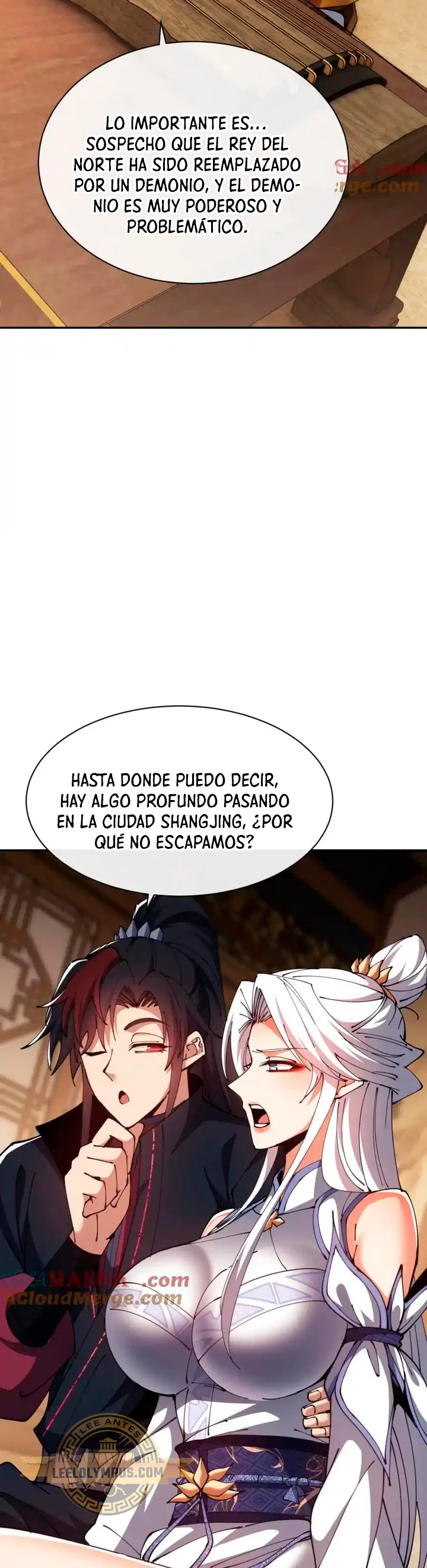 Maestra, este Discípulo Villano no puede ser el Hijo Sagrado capítulo 39 página 27