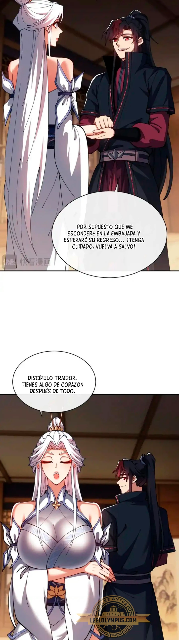 Maestra, este Discípulo Villano no puede ser el Hijo Sagrado capítulo 40 página 9