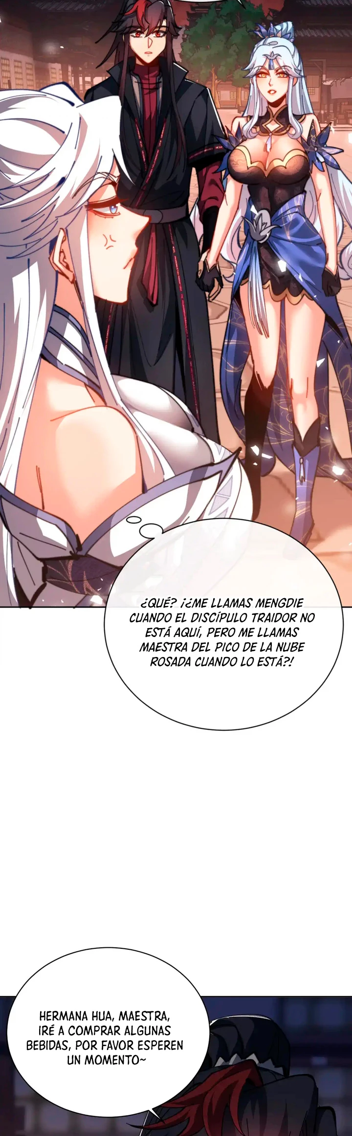 Maestra, este Discípulo Villano no puede ser el Hijo Sagrado capítulo 42 página 38
