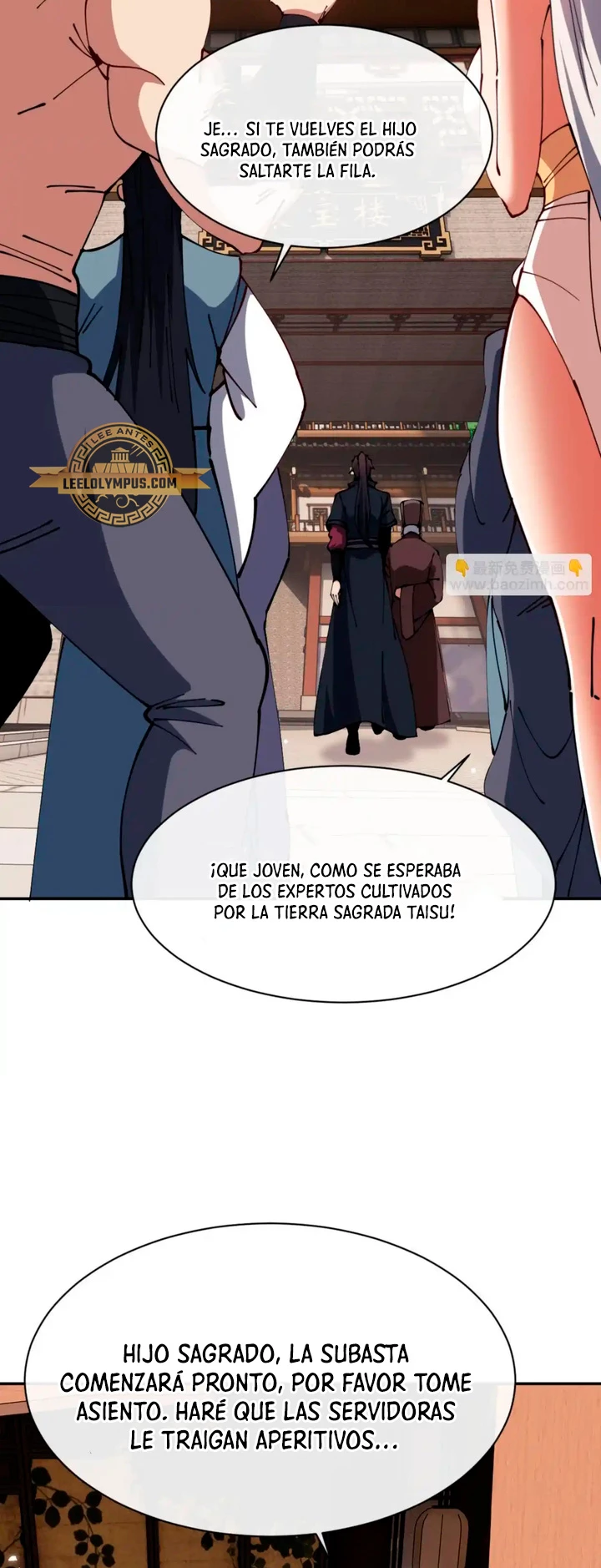 Maestra, este Discípulo Villano no puede ser el Hijo Sagrado capítulo 44 página 8