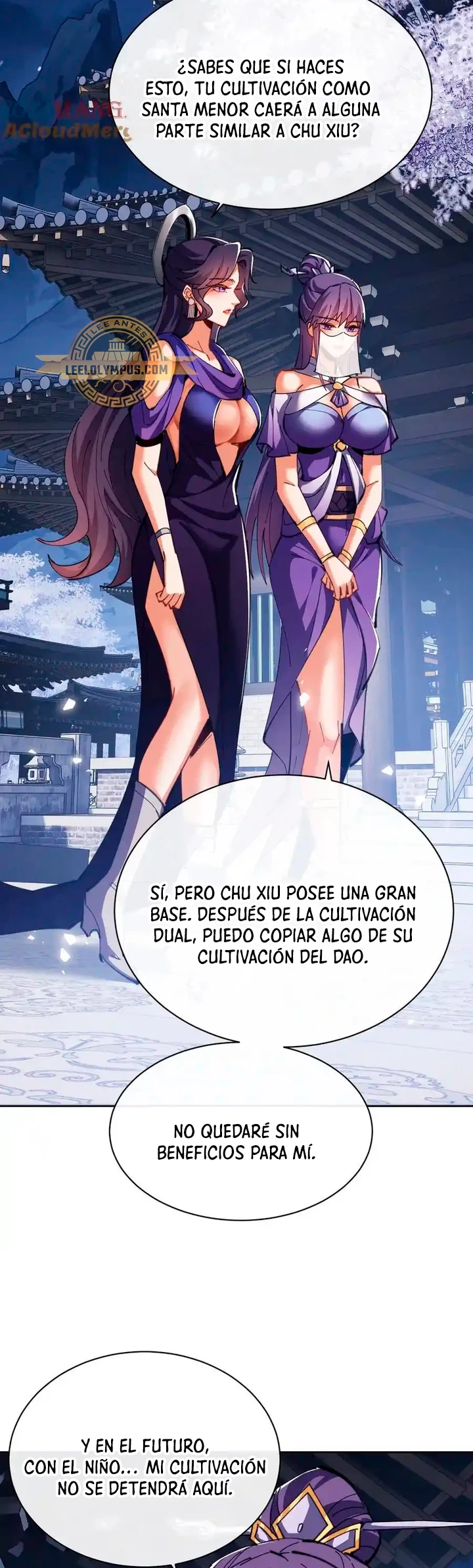 Maestra, este Discípulo Villano no puede ser el Hijo Sagrado capítulo 46 página 47