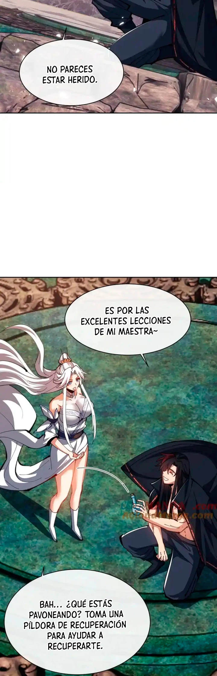 Maestra, este Discípulo Villano no puede ser el Hijo Sagrado capítulo 48 página 43