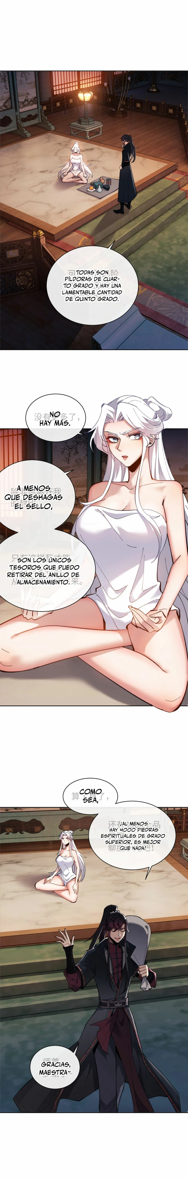 Maestra, este Discípulo Villano no puede ser el Hijo Sagrado capítulo 5 página 3