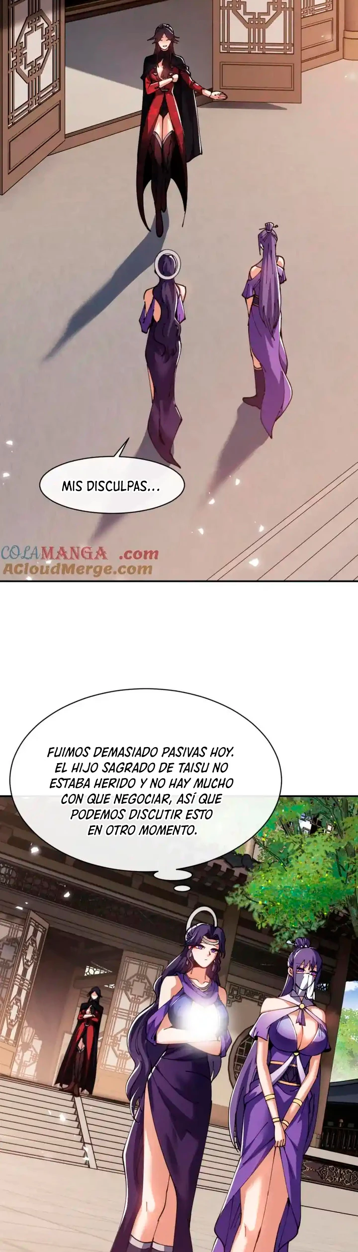 Maestra, este Discípulo Villano no puede ser el Hijo Sagrado capítulo 50 página 33