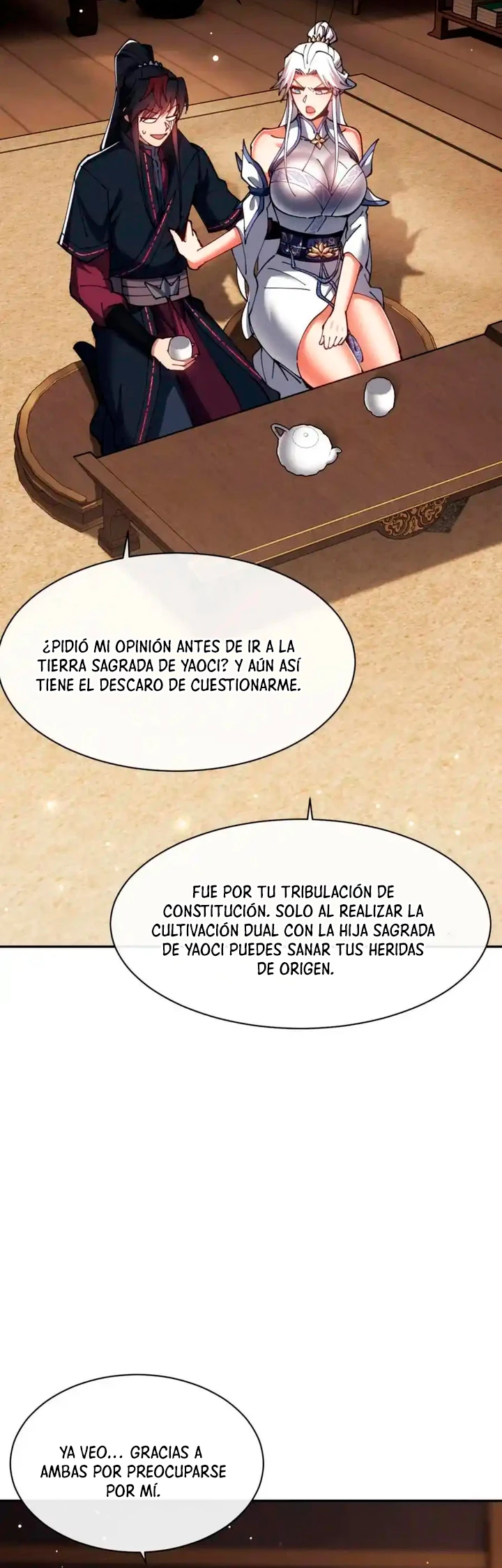 Maestra, este Discípulo Villano no puede ser el Hijo Sagrado capítulo 50 página 40