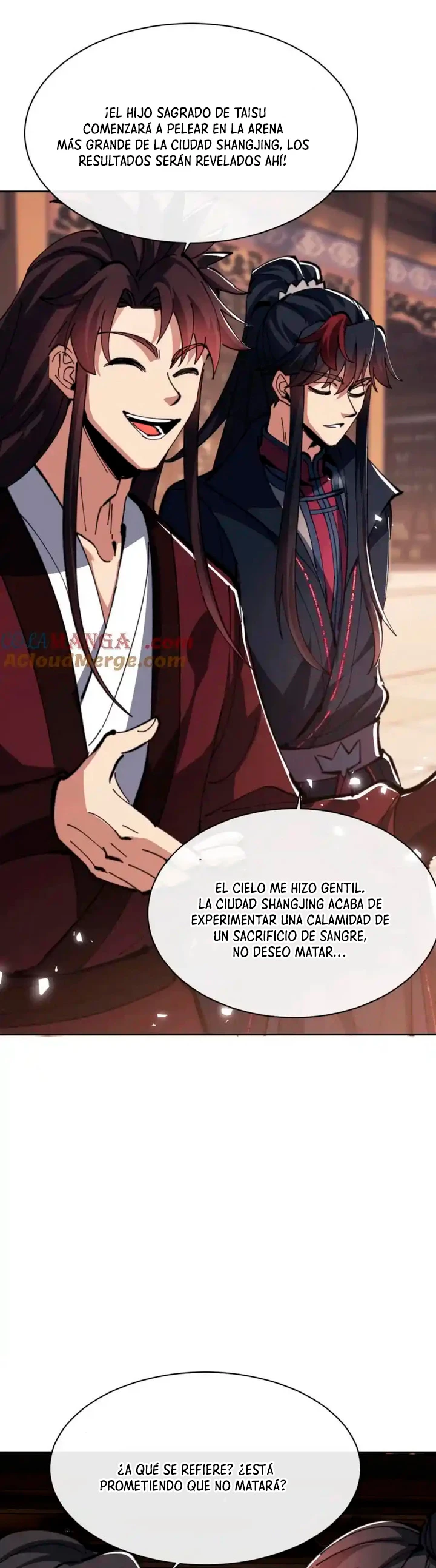 Maestra, este Discípulo Villano no puede ser el Hijo Sagrado capítulo 51 página 37