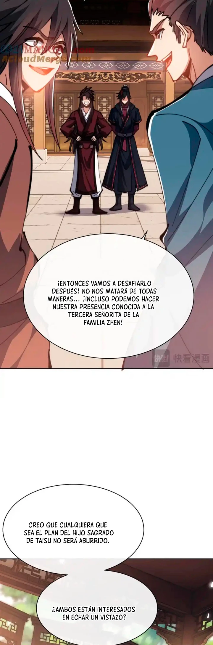 Maestra, este Discípulo Villano no puede ser el Hijo Sagrado capítulo 51 página 38