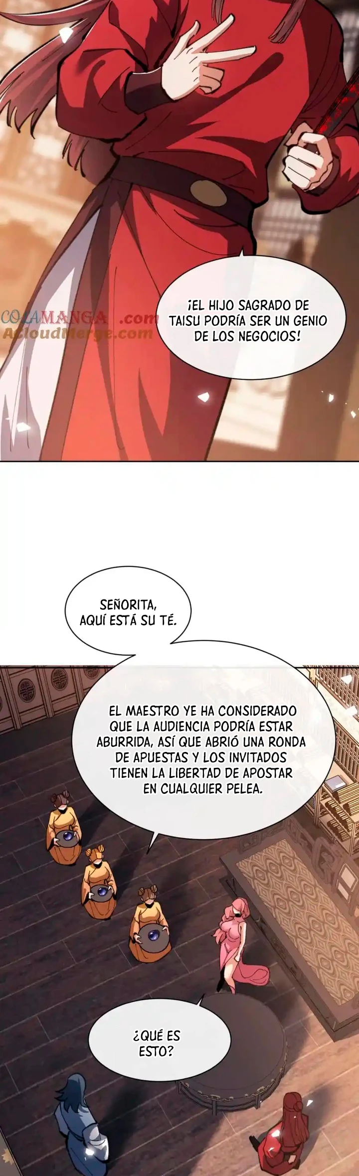 Maestra, este Discípulo Villano no puede ser el Hijo Sagrado capítulo 51 página 43