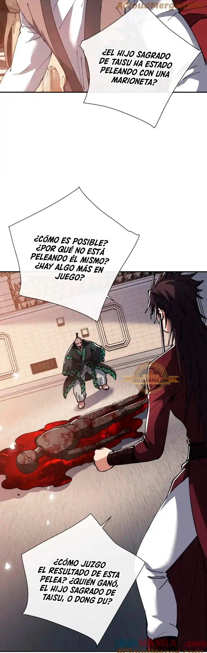 Maestra, este Discípulo Villano no puede ser el Hijo Sagrado capítulo 52 página 34