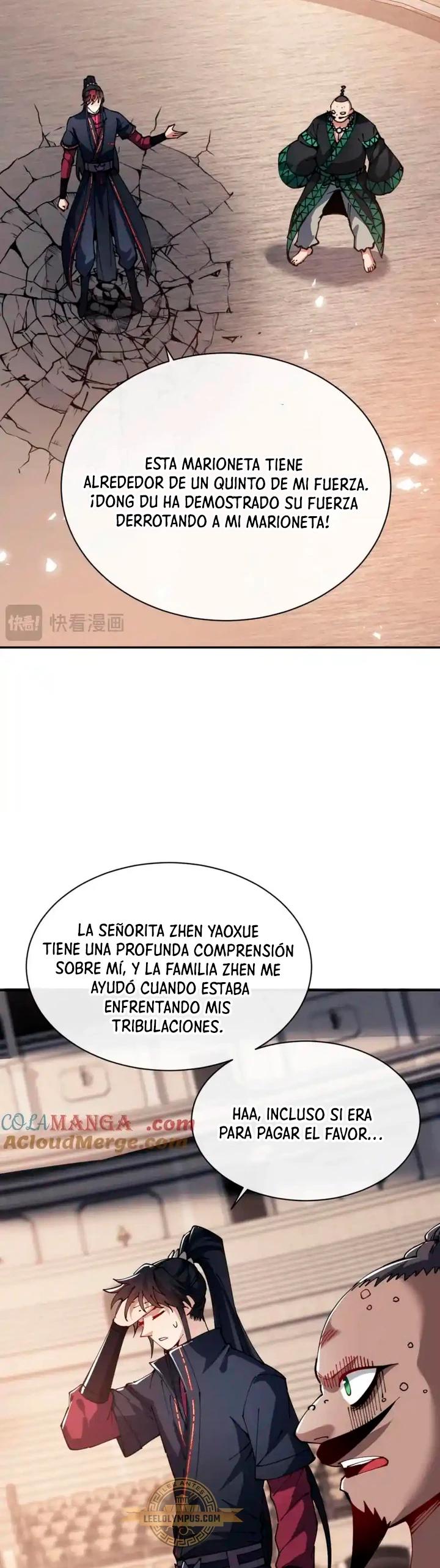 Maestra, este Discípulo Villano no puede ser el Hijo Sagrado capítulo 52 página 41